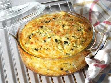 Miniatura: Tej zapiekanki z tartej cukinii musisz...