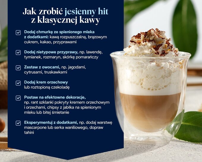 Jak zrobić jesienny hit z&nbsp;klasycznej kawy&nbsp;- infografika