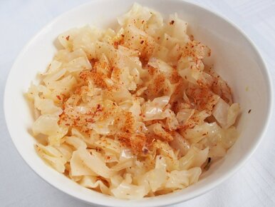 Miniatura: Kiszona kapusta, trzy dodatki i mam zdrowy...