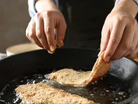 Miniatura: Do panierki do schabowych dorzucam jeden...