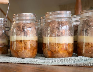 Miniatura: Zamykam mielone w słoikach. Patent...