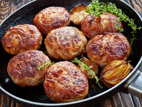 Miniatura: Soczyste burgery robię z chudego mięsa....