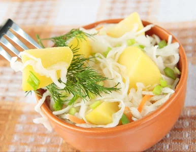 Miniatura: Ziemniaki z obiadu mieszam z kiszonką....