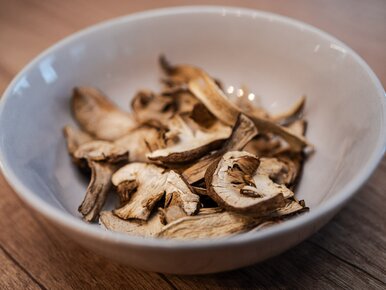 Miniatura: Suszonych grzybów z wywaru nie wyrzucam,...