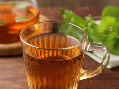 Miniatura: Ani herbatę, ani mleko. Wieczorem piję...