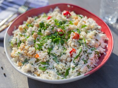 Miniatura: Kalafiora nie gotuję, tylko ścieram na...