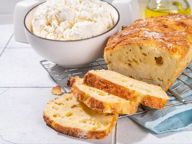 Miniatura: Rozgniatam twaróg, łączę z dodatkami i...