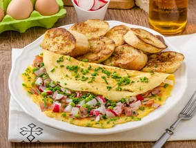 Miniatura: Nie dodaję mleka ani mąki do omletu....