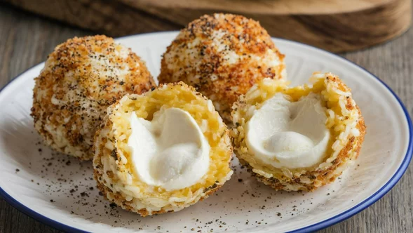 Miniatura: Te chrupiące, ryżowe kule zaskakują...