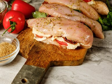 Miniatura: Natnij pierś kurczaka i wciśnij 3...