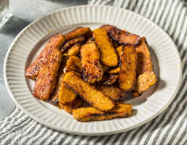 Miniatura: Ma więcej białka niż szynka i zero mięsa....