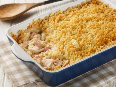 Miniatura: Ta zapiekanka przypomina kotleta Cordon...