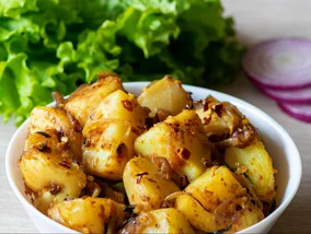 Miniatura: Te ziemniaczki z patelni z curry robię...