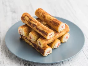 Miniatura: Z chleba robię roladki na ciepło, od...