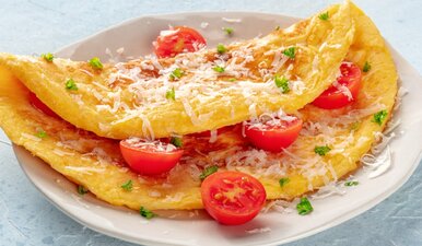 Miniatura: Biorę serek wiejski i 2 jajka. Ten trik...