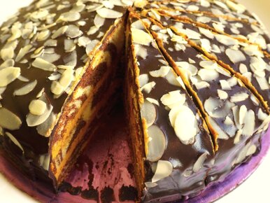 Miniatura: Ciasto jak z prywatek w PRL. Marmurkowy...