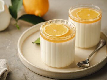 Panna Cotta z lemon curd