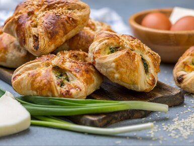 Miniatura: Zrób te sakiewki z ciasta francuskiego. To...