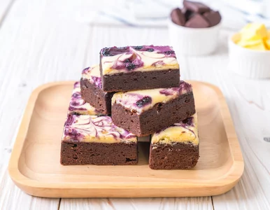 Miniatura: Bez mąki, jajek i cukru. To fit brownie...