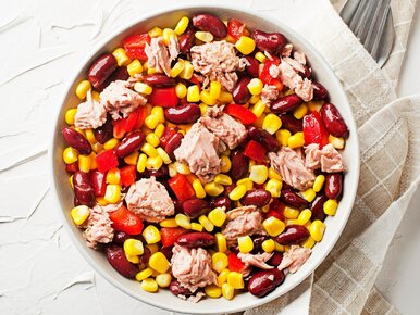 Miniatura: 3 składniki z puszki, 2 świeże i kolacja...