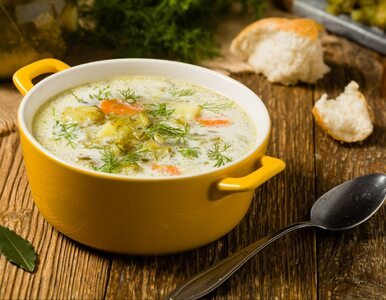 Miniatura: Ta zupa ogórkowa to klasyka polskiej...