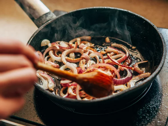 Miniatura: Dolewam 1 część do 5 i smażę bez obaw. Ten...