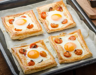 Miniatura: Gotowe ciasto, jajko i kilka minut pracy....