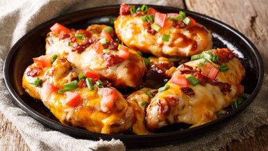 Miniatura: Ten kurczak to mój pewniak. Chrupiący...