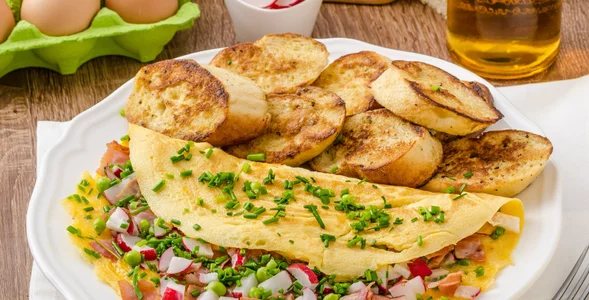 Miniatura: Nie dodaję mleka ani mąki do omletu....