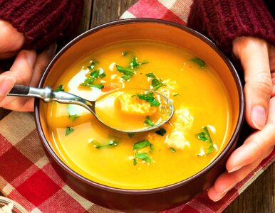 Miniatura: Ta zupa marchewkowa króluje u mnie każdej...