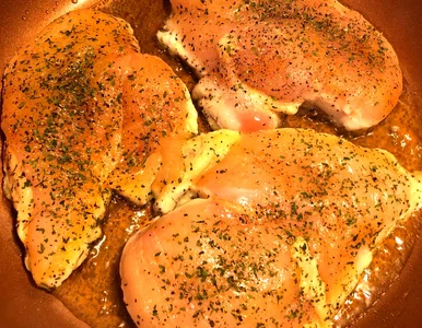 Miniatura: Pierś z kurczaka smażę tylko tak....