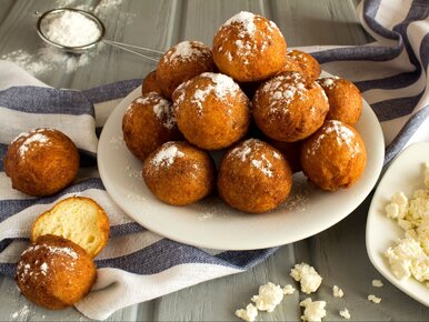 Miniatura: Te maleńkie pączki zrobisz z sera z...