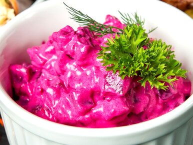 Miniatura: Zamiast ćwikły robię tę sałatkę na...