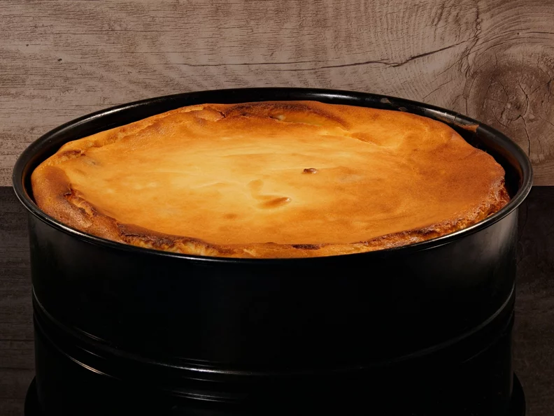 Miniatura: Aksamitny sernik z wiaderka. Prosty trik z...