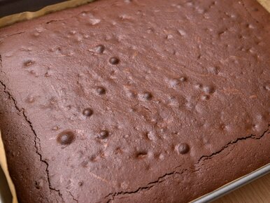 Miniatura: To brownie nie jest ciężkie jak zakalec....