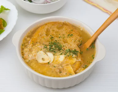 Miniatura: Rozgrzewająca zupa na chłodne dni. Minimum...