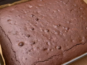 Miniatura: To brownie nie jest ciężkie jak zakalec....