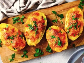 Miniatura: Nie gotuj już ziemniaków. Wydrąż je, dodaj...