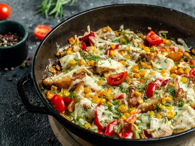 Miniatura: Bezmięsny obiad z patelni idealny nie...