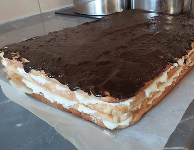 Miniatura: W chłodne dni robię Stefankę babci Gieni....