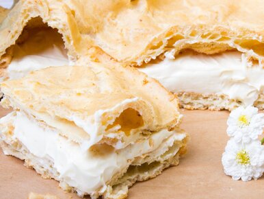 Miniatura: Karpatkę robię bez mleka i cukru. Wychodzi...