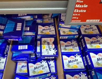 Miniatura: Ekstremalnie niska cena masła, ale tylko...