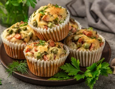 Miniatura: Zamiast kanapek piekę te muffiny. 20 minut...