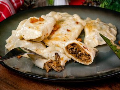 Miniatura: To moje ulubione jesienne pierogi. Ich...