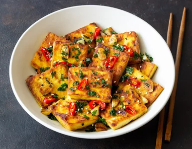 Miniatura: Chrupiąca przekąska pełna białka i...