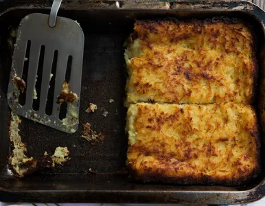 Miniatura: Zamiast smażyć placki ziemniaczane, piekę...