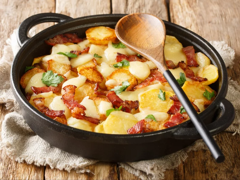 Miniatura: Ziemniaki z patelni robię inaczej. Ser się...