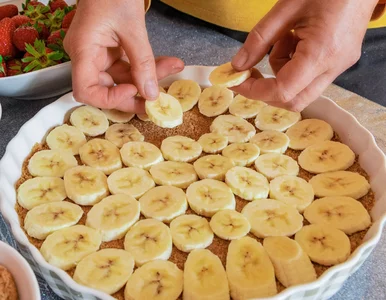 Miniatura: Ciasto z bananami idealne na podwieczorek...