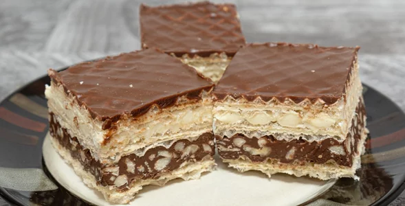 Miniatura: Nie kupuję gotowych wafli. Ten domowy krem...