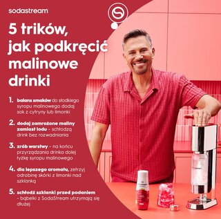 Poznaj 5 trików, jak podkręcić malinowe drinki – infografika